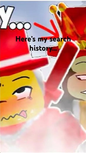 Showing my search history