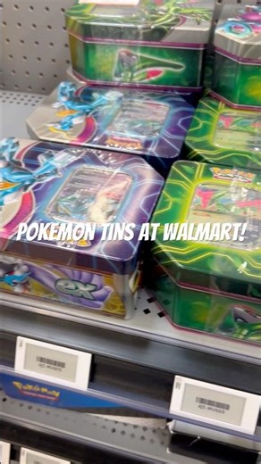 Walmart Pokémon Tin Restock!