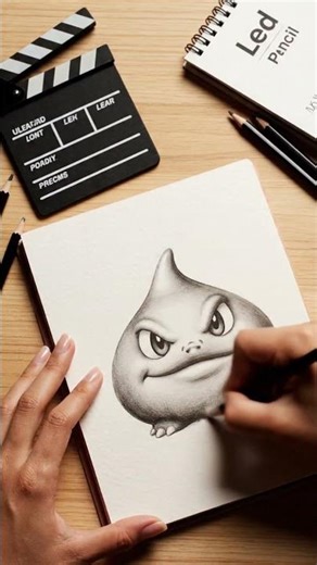 Drawing a Realistic Slime in 8 Seconds! 💧