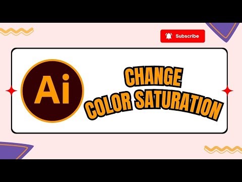How to Change Color Saturation in Adobe Illustrator