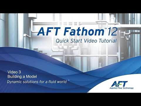 Video 3: AFT Fathom 12 Quick Start Video Tutorial Series - Build a Model