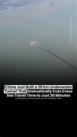 Startup / News / Indian Stories | China has completed the Shenzhen–Zhongshan Link, a 28 km cross-sea mega corridor connecting Shenzhen and Zhongshan across the Pearl River... | Instagram