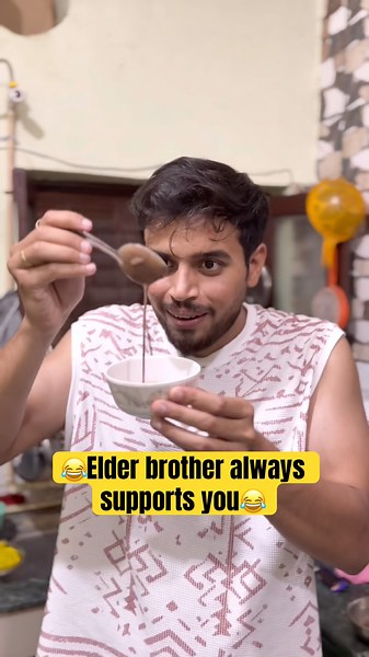 Elder brother always supports you😂😂 #shorts #trending