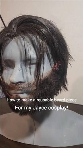 How to make a reusable fake beard