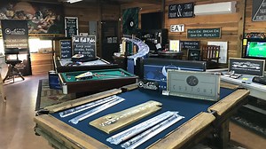 Custom pool table from WNC requested for movie series currently being filmed