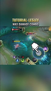Tutorial Lesley Mobile Legends | Max Damage Combo #MLBBGoldenMonth #MLBBCreator