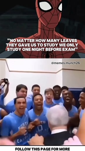 POV: One night study = whole semester confidence 🧍‍♂️🔥
