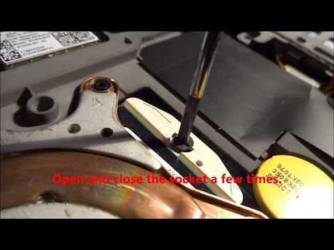 Lenovo Thinkpad T410 FAN-error repair - Method 1