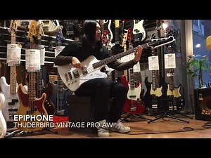 Epiphone Thuderbird vintage pro AW -MIC REC-