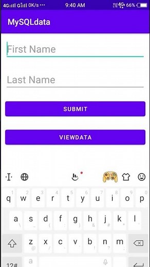Android Studio Demo | PHP MySQL data display android RecyclerView | Retrofit | send data and display