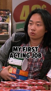 My first acting job 15 years ago on 2 Broke Girls! I auditioned amongst more than 50 other actors and I landed the job of "Person in Line." The legendary casting director Julie Ashton later told me that out of everyone who auditioned, "You were the most impatient person in line." I was born to play this role. Shout out to all the incredible casting directors out there for ever believing in me. #2BrokeGirls #JimmyOYang #KatDennings #BethBehrs #Grocery | Jimmy O Yang