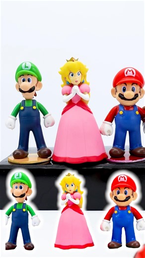 Satisfying Unboxing Super Mario Bros | Review ASMR Mario Compilation ( Mario vs Luigi vs Peach )