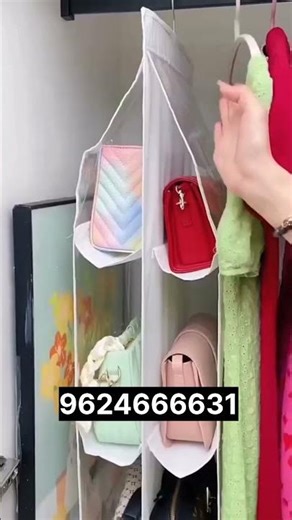 12 Grid Hanging Storage Bag – Space-Saving Closet & Door Organizer for Shoes & Accessories