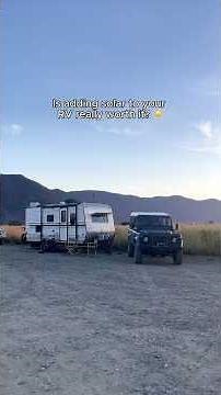 ☀️ Is Adding Solar to Your RV Worth It? #rvlife