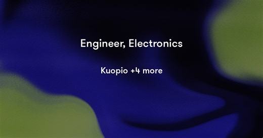 Engineer, Electronics | Etteplan