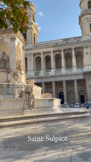 Saint-Sulpice Church in Paris is a grand and fascinating place with a rich history. Located in the chic Saint-Germain-des-Prés district, it’s the second largest church in Paris, only slightly smaller than Notre-Dame.The church’s construction started in 1646 but took more than a century to complete. This long construction period means that Saint-Sulpice features a mix of architectural styles, giving it a unique charm. It’s famous for its beautiful façade with two large towers. Interestingly, the