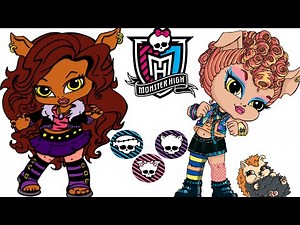 Monster High Wolf Babies - Cute Baby Clawdeen Wolf Care Game for Children