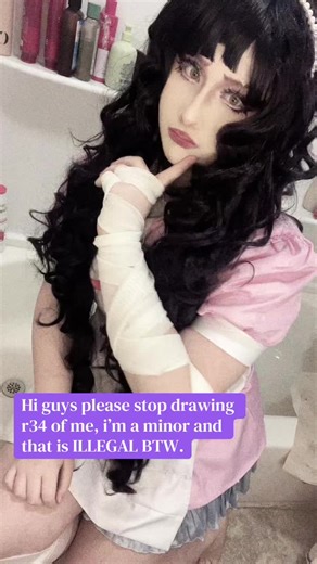 yall are fucking wierdos 🫩 #fyp #mikan #mikancosplay #danganronpa #danganronpacosplay