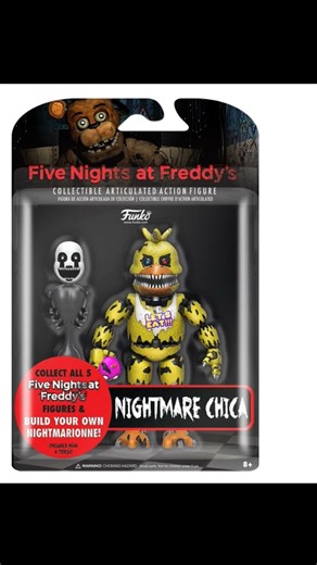 Five Nights At Freddy's Nightmare Chica Figure