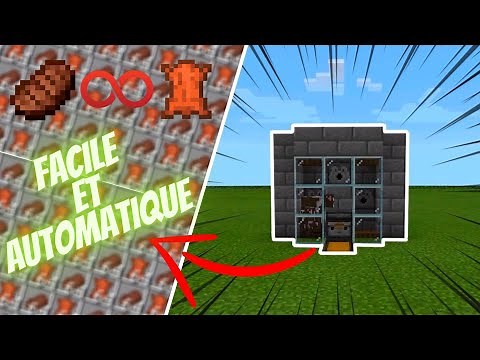 FERME À VACHE/STEAK/CUIR SIMPLE ET AUTOMATIQUE | MINECRAFT 1.16 |