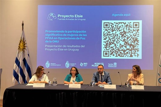 Uruguay culmina con éxito el Proyecto Elsie para fortalecer la participación de mujeres en operaciones de paz