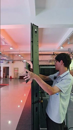 Modular LED display screen#ledvideowall #ledpanelrepair #leddisplay #ledscreen #eagerled #ledmodule