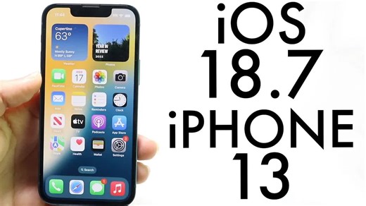iPhone 13 的 iOS 18.7 更新体验