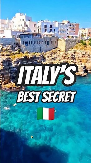 The Italian region you MUST visit in 2026! ❤️🇮🇹 #Shorts #Puglia #italytravel