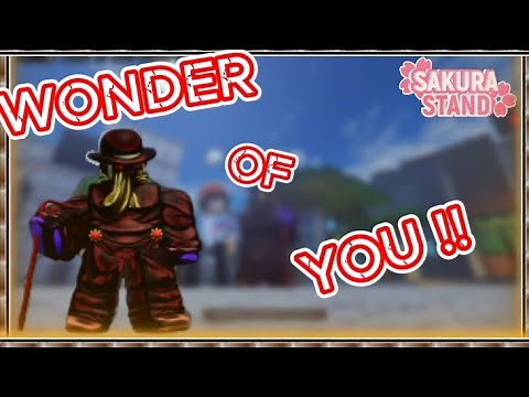 Wonder of You is FINALY HERE !!! -- Sakura Stand Cross (Obtainment, Showcase, Combo and PVP)