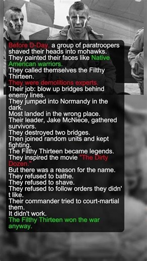 They Called Them the Filthy Thirteen | Military History Talks
