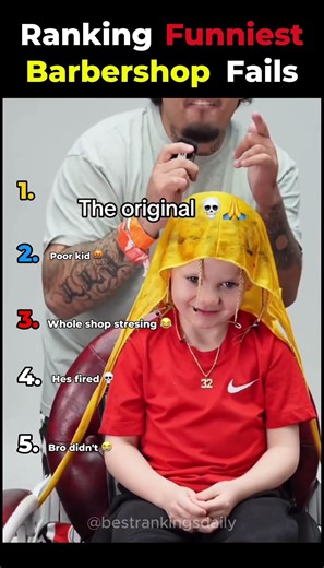 Ranking Funniest Barbershop Fails 💀😂