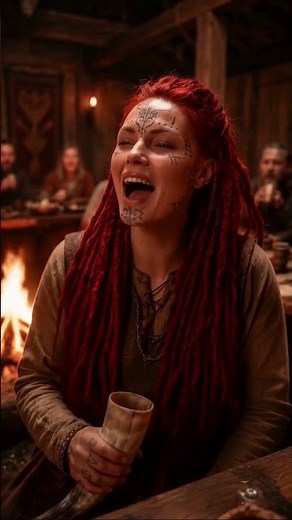 POV: You're invited to her Viking celebration ⚔️ #shorts #vikings #vikingmusic #norway
