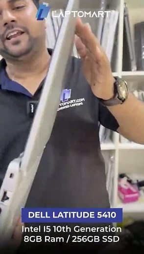 Intel Core i5 10th Gen laptop with 8GB RAM & 256GB SSD