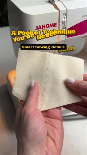 Innovative Pocket Design for Advanced Sewing Techniques