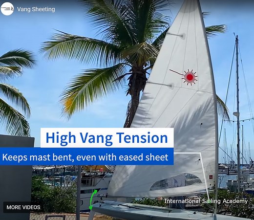 Vang Sheeting and Snugging: Video from International Sailing Academy
