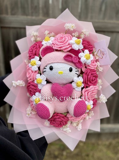 Crochet Hello Kitty Teddy Bear: A DIY Guide