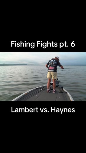 Jason Lambert & Randy Haynes battle for a spot on Kentucky Lake. #fishingfight #bassfishing #tournamentfishin #bassmaster #fishing