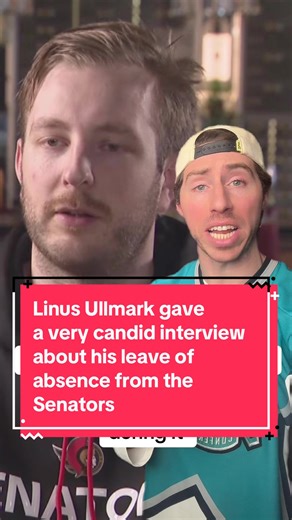 Linus Ullmark Discusses Leave of Absence in Candid Interview