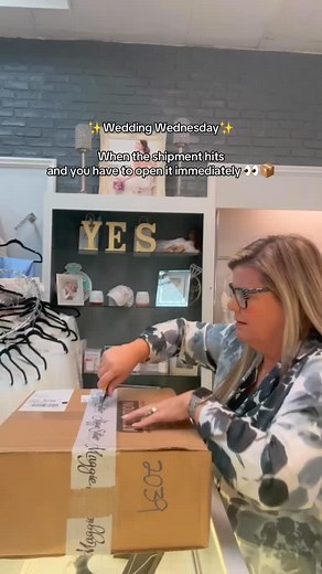 It’s Wedding Wednesday and yes… new arrivals drop ALL. THE. TIME 💍✨ Unboxing days are our absolute favorite around here because there’s always a chance your dream dress just walked through our doors 😍 ✨ Fresh styles ✨ Gorgeous fabrics ✨ Endless sparkle Which style are you hoping to see next? 👇💭 check out the link in our bio or call us at the store to book your bridal appointment & let us know which location you would like to schedule for!😊 Salisbury location at (704)-603-4518 Lexington loca