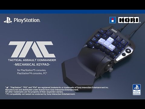 Quick Start Guide HORI Tactical Assault Commander Mechanical Keypad for PlayStation 5