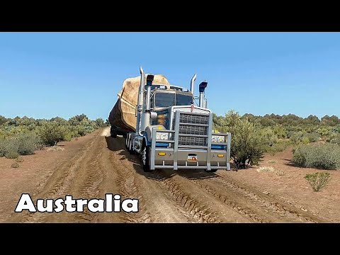 Australia Outback Map Mod by Rob_Viguurs - ATS 1.38/1.39/1.40
