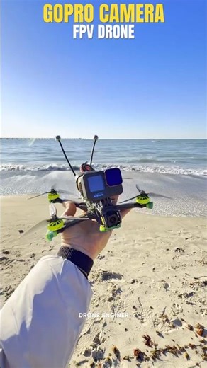 FPV DRONE WITH GOPRO CAMERA #gopro #goprohero10 #droneshort #shorts #viral #dronefly #fpvdrone