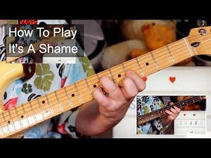'It's A Shame' Detroit Spinners Guitar & Bass Lesson
