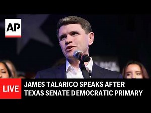 LIVE: James Talarico speaks after winning Texas Senate Democratic primary