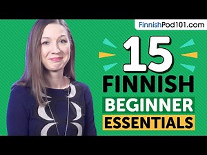 15 Beginner Finnish Videos You Must Watch | Learn Finnish