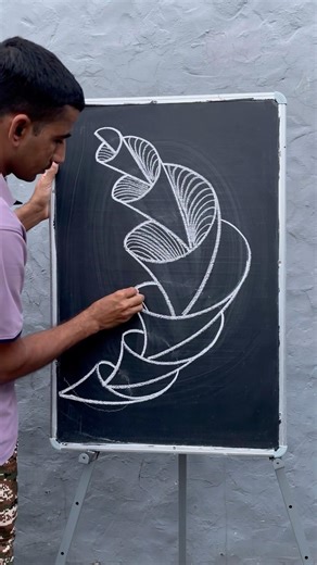 3D flower drawing ideas ||👍😳 #3dflowerart #easydrawing #viralart