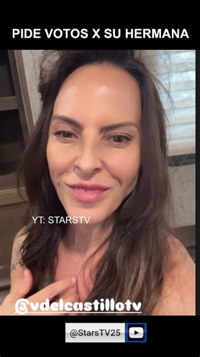 LOOK! Kate del Castillo ASKS FOR VOTES "DON'T BE MEAN" for her sister Veronica #lcdlf6 #lcdlf