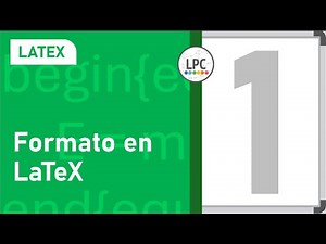 LaTeX Formatting ▶ PART 1: How to create a document in LaTeX?