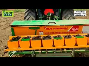 Maize/Multi Crop Planter Working Video | Seed Drill with Mult-Crop Attachment | Maize Planter |