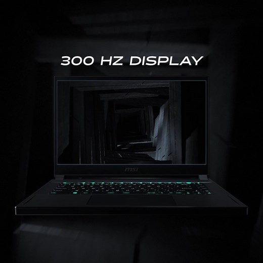 Getting advantage for blazingly fast 300Hz refresh rate display on GS66 Stealth while gaming, and let nothing escape from your eyes! 👀 Experience 5 times faster visual experience and more 👇 https://msi.gm/GS66_Stealth | MSI Gaming